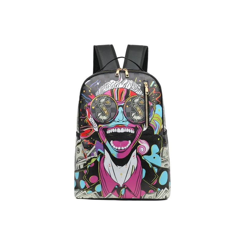 Debecca PU Backpack Unisex Multicolor-18