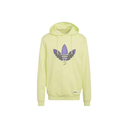 adidas originals Men's R.Y.V. Alien Graphic Hoodie Yellow