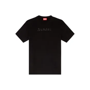 DIESEL T Madjust K2 Logo Detailed Crewneck T Shirt