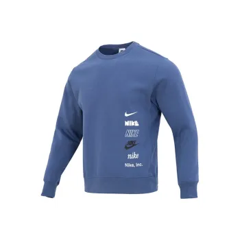 Nike Sweatshirts Men Finnish Blue