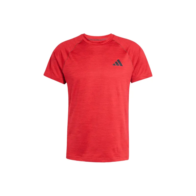 Adidas Clothing T Shirts Men Red-0