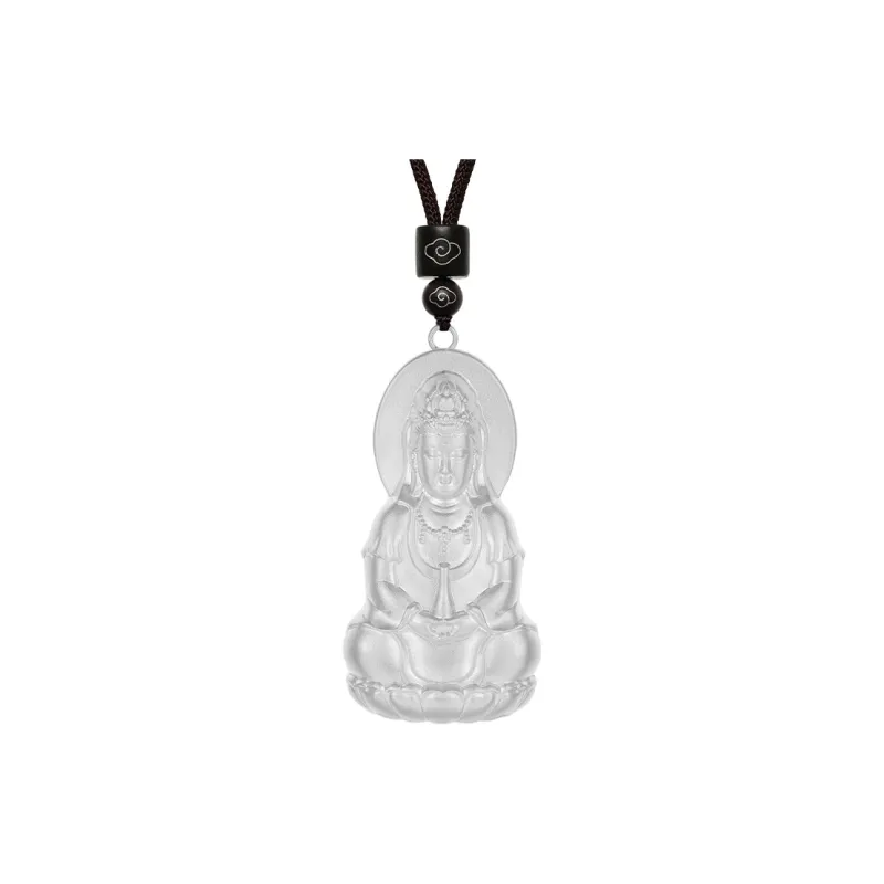 YASHENGZHUBAO 999 Fine Silver Sterling Silver Necklaces Unisex-0