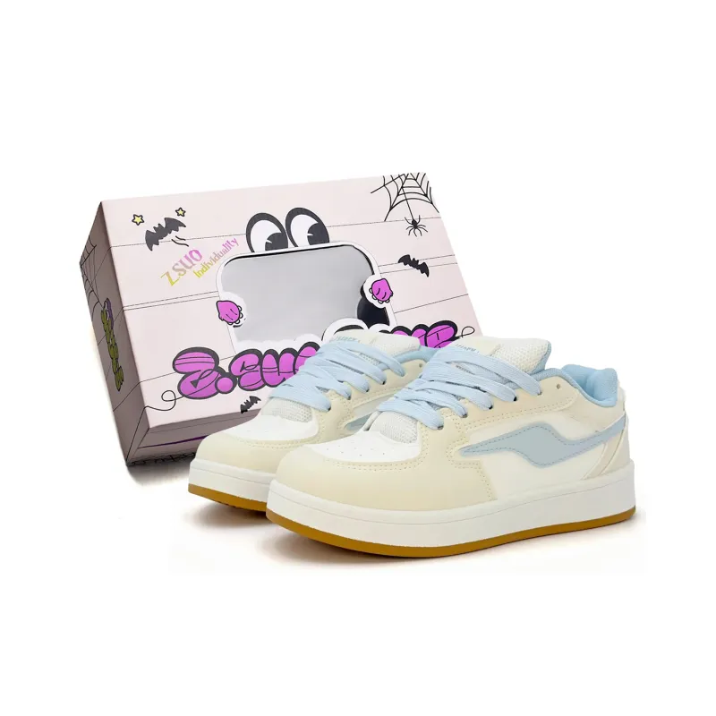 Z.SUO Cushioned Wear Resistant Lightweight Height Increasing Low Top Skateboard Shoes Men's-30