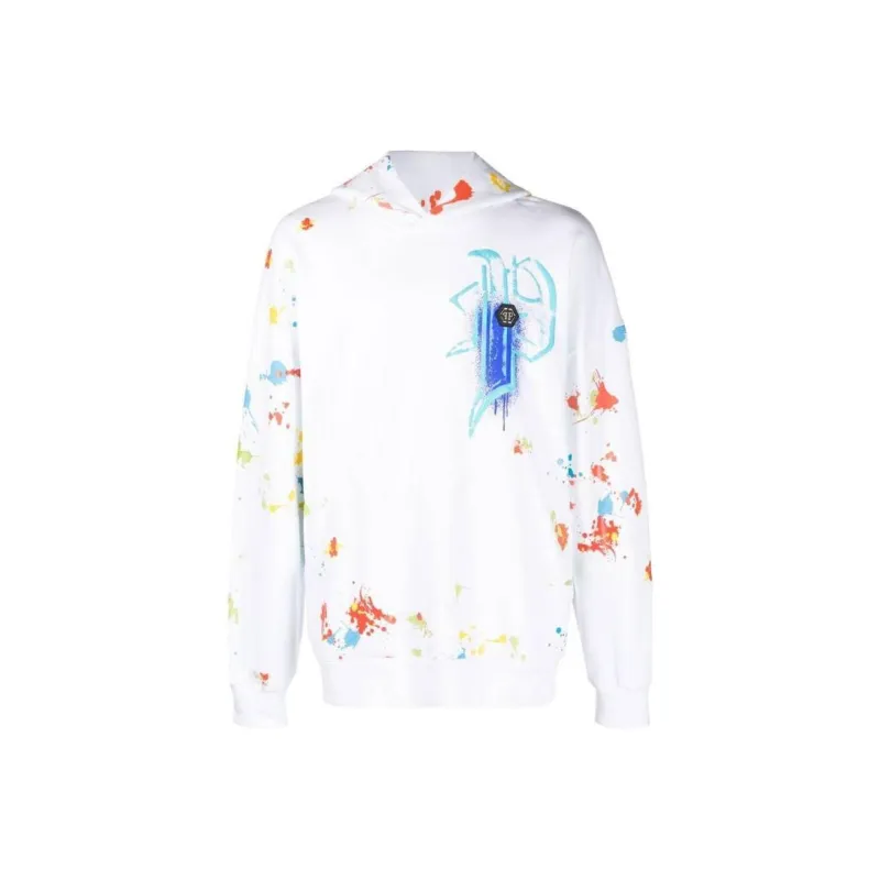 PHILIPP PLEIN Logo Printed Hoodie-0