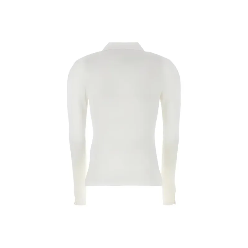 Polo Ralph Lauren Long Sleeve Polo Shirt White-1