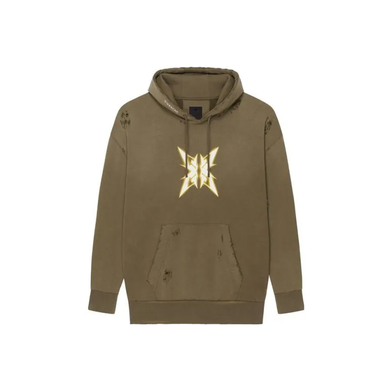 Givenchy Boxy Fit Hoodie With Pocket Base-0