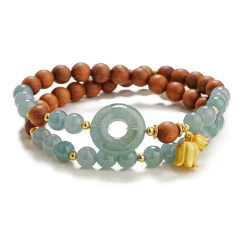 Phoenix Nirvana Ice Glutinous Jadeite Bracelets Women's