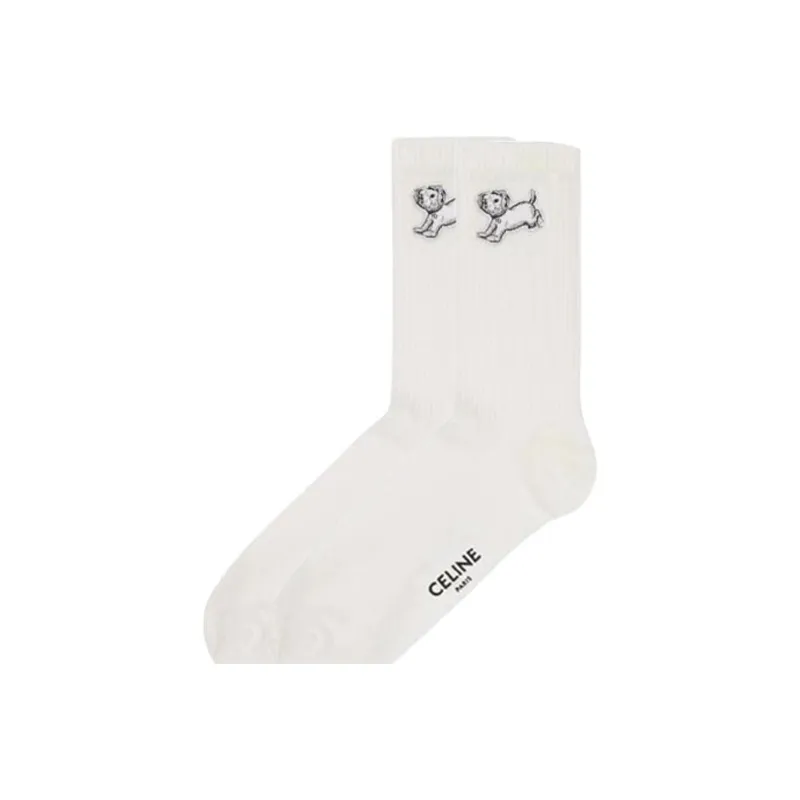 CELINE Men Knee-high Socks-1