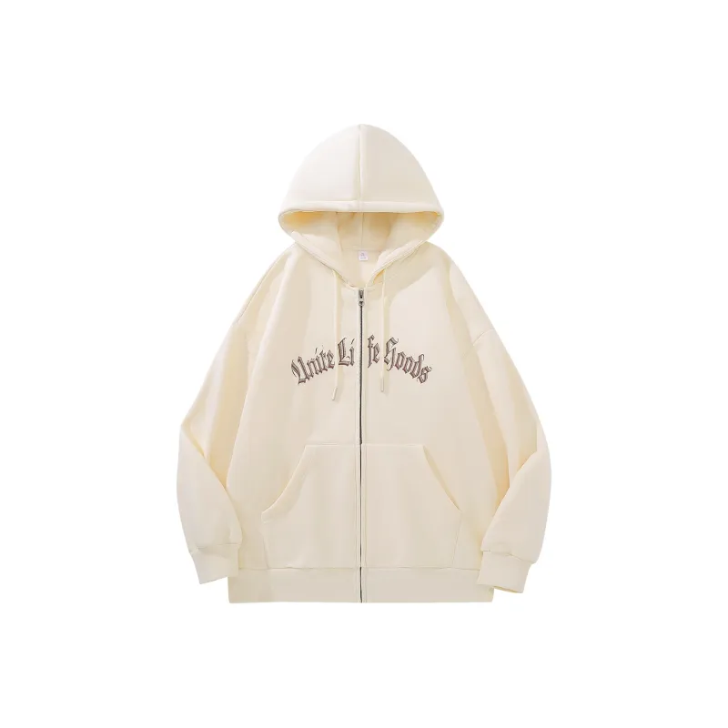 Unite Life HOODS Cardigan Sweatshirt Unisex-11
