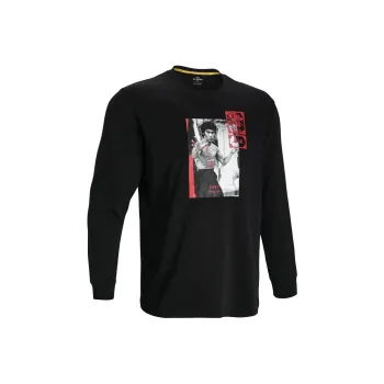 Under Armour x LIXIAOLONG LIANMINGKUAN UA Spring Collection Bruce Lee Collaboration Sweatshirt Men's Black