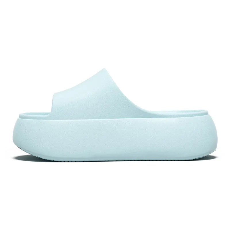 Soft Minimalist Solid Color Cloud Step Thick Sole, Summer Air EVA Versatile, Dopamine Dressing, Slippers, Women's-11