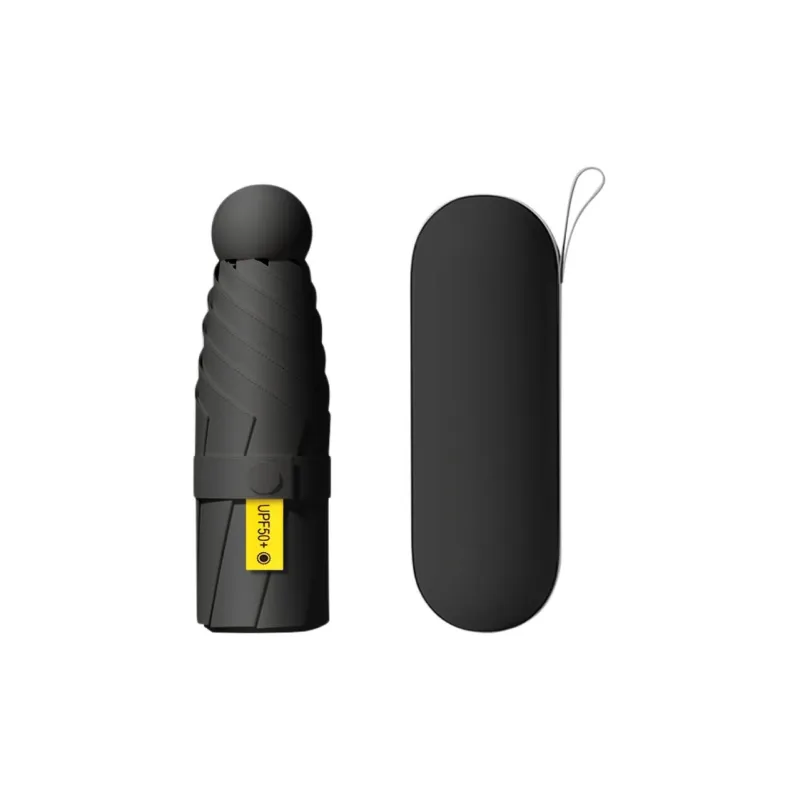 Dr.Flash Sun Umbrella Capsule Umbrella, Mini Folding Umbrella For Rain And Sun All-10