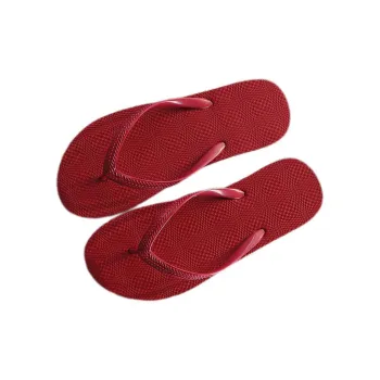 NAIHUO Flip Flops Summer Anti Slip Home Slippers Indoor Outdoor Ankle Slippers Fashion Solid Color Beach Slippers