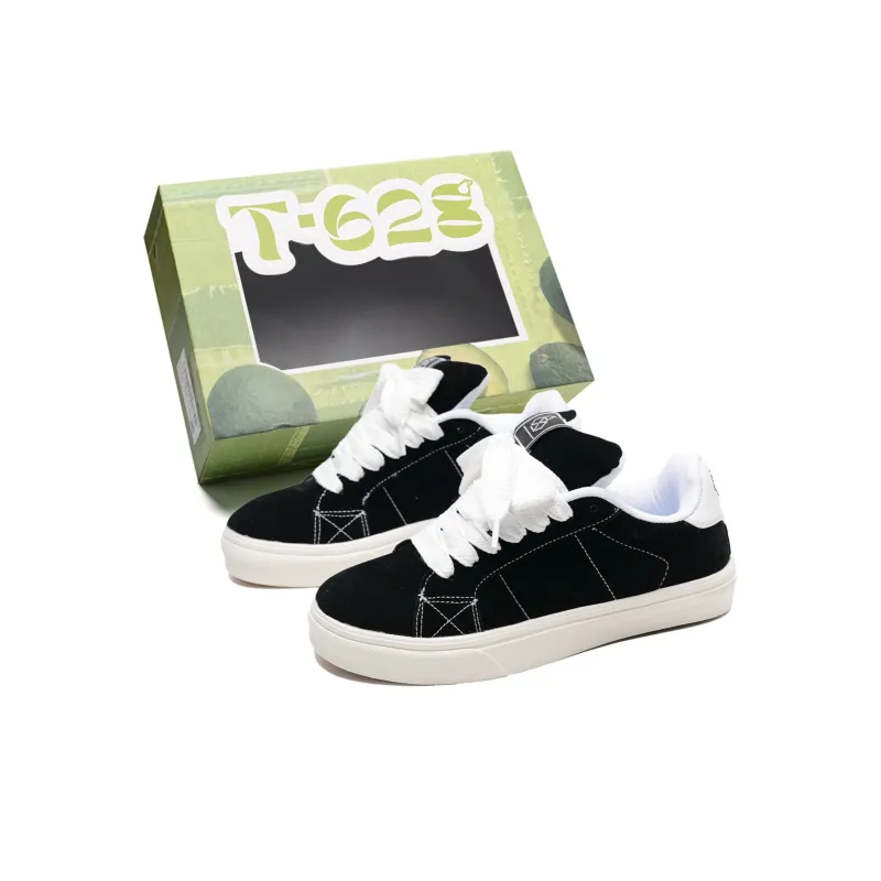 T628 Puffy Shoes Slip Resistant, Abrasion Resistant, Lightweight Low Top Skateboard Shoes Unisex-0