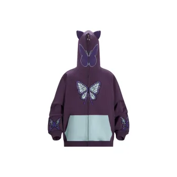 KAKAZZY Sweatshirts Unisex Dark Purple