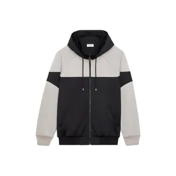 SAINT LAURENT Panelled Hooded Jacket