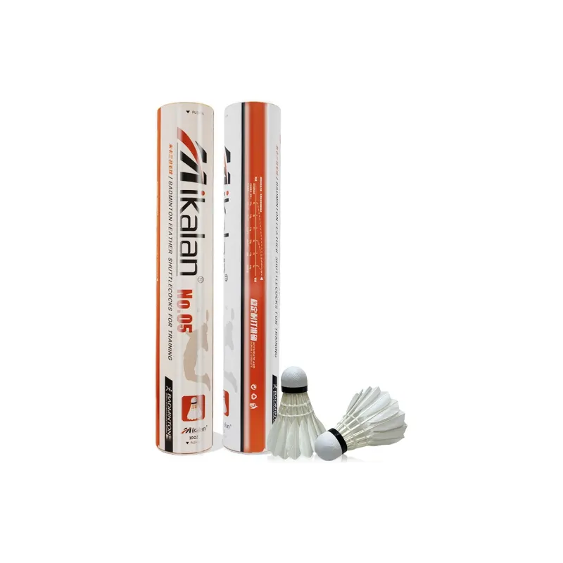 MIKALAN 12 Pack Duck Feather Shuttlecocks-6