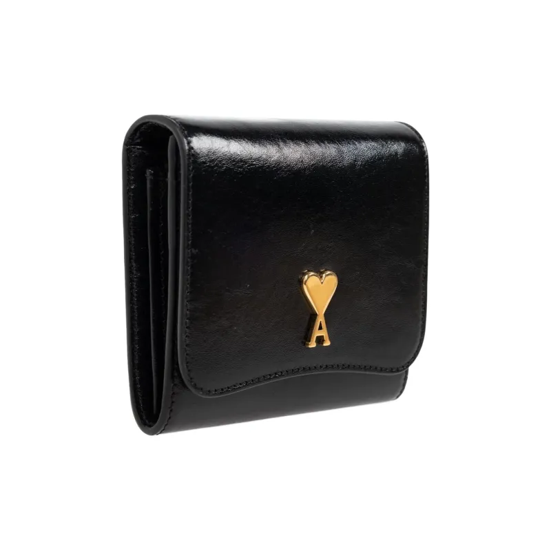 AMIPARIS Logo Plaque Wallet-1