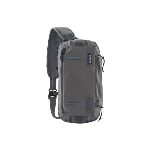 Patagonia Recycled Nylon Sling Bags Crossbody Bags Regular Unisex Gray