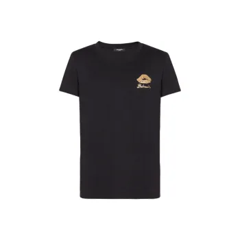 BALMAIN Kiss Printed T Shirt