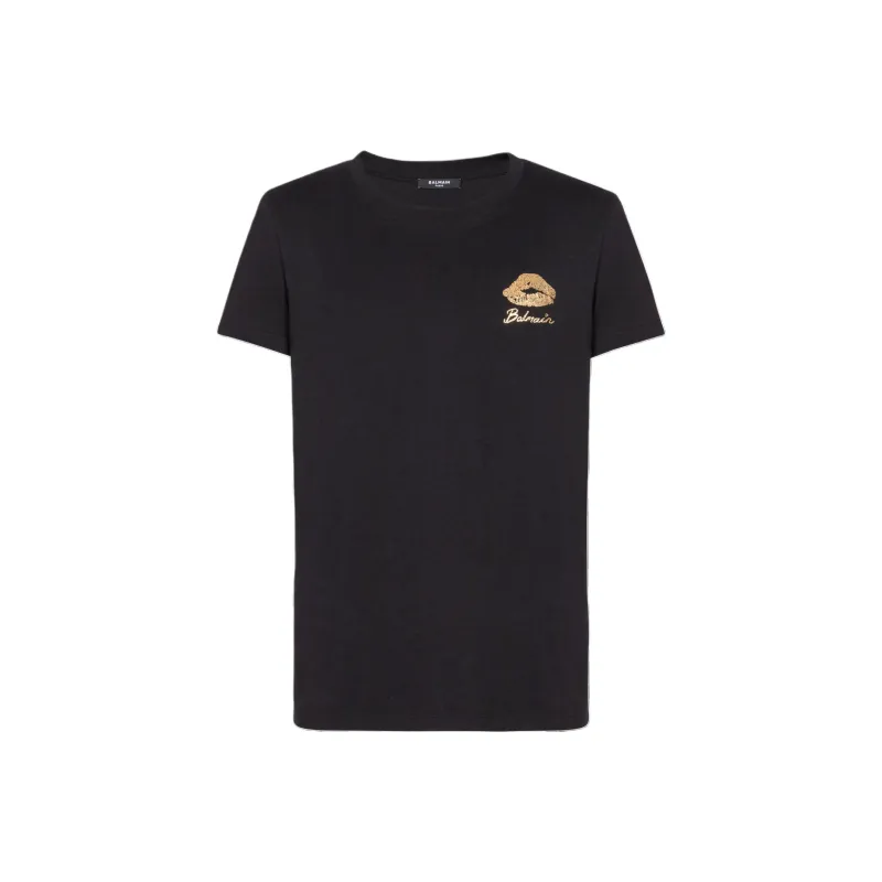 BALMAIN Kiss Printed T Shirt-0