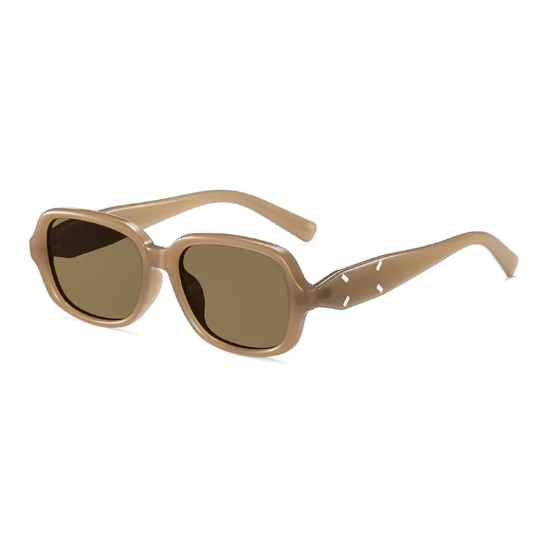 PRETTYALLUSION TR/Memory Plastic Square Sunglasses Unisex-12