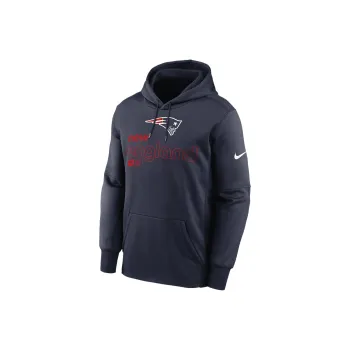 Nike New England Patriots Men's Nike Therma Nfl Pullover Hoodie