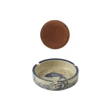 Ashtray-Fish Fun+Dark Color Lid