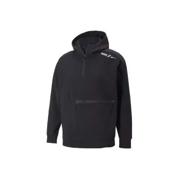 PUMA RAD/CAL POLARFLEECE HALF-ZIP Sweatshirt Men's Black