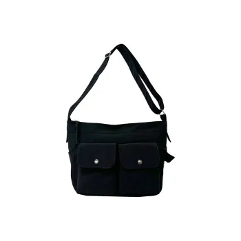 Deli Bear Nylon Shoulder Bag Unisex Multicolor
