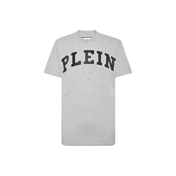 PHILIPP PLEIN College Round Neck Ss T Shirt