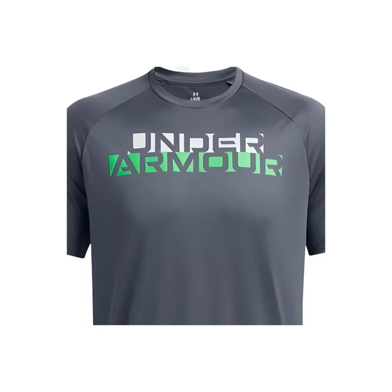 Under Armour Velocity T-Shirt Men's Downpour Gray-4