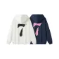 2 Pack (White+Navy Blue)