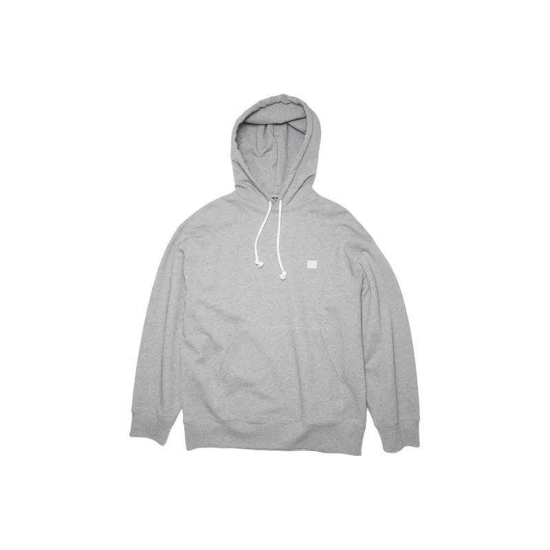Acne Studios Face Patch Logo Hooded Sweatshirt-0