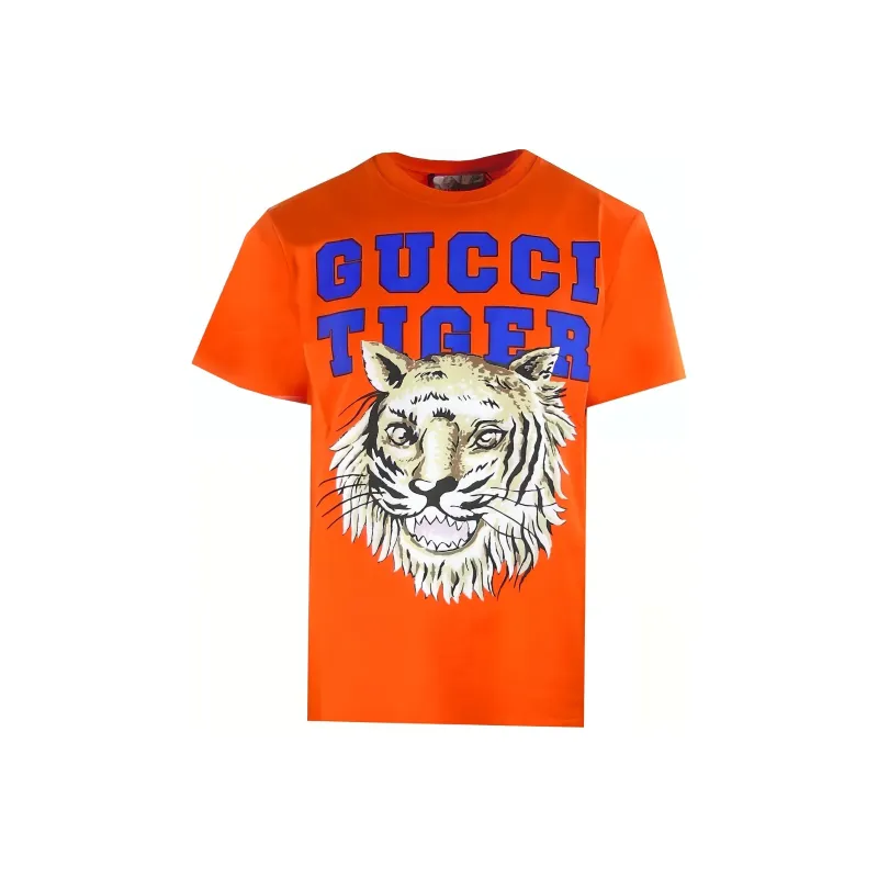 GUCCI T Shirts Men Orange-0
