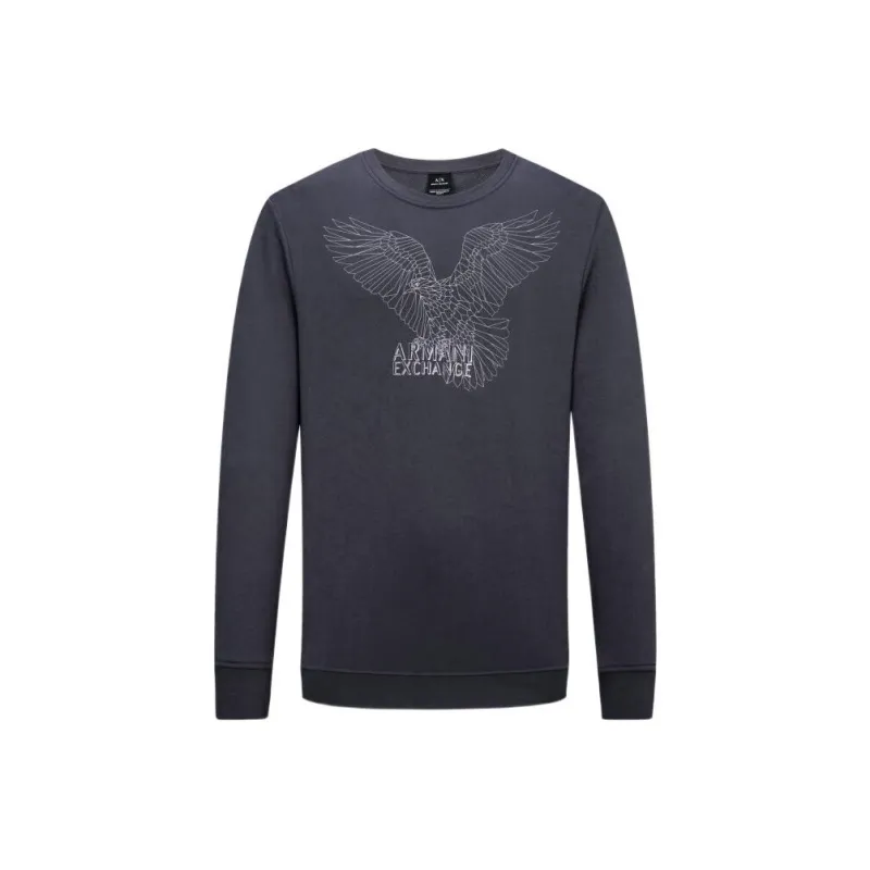ARMANI EXCHANGE Sweatshirts Men Dark Gray-0