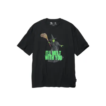 Undercover X GU Undercover Collaboration T Shirts Unisex Black