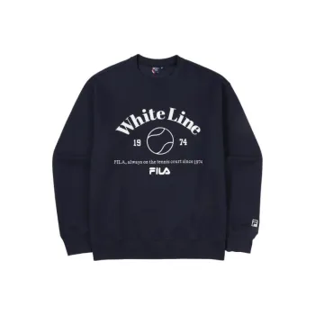 FILA Sweatshirts Unisex Marine Blue