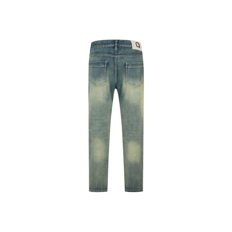 C'N'C Rhythm Party Series Jeans Men's Denim Blue-1