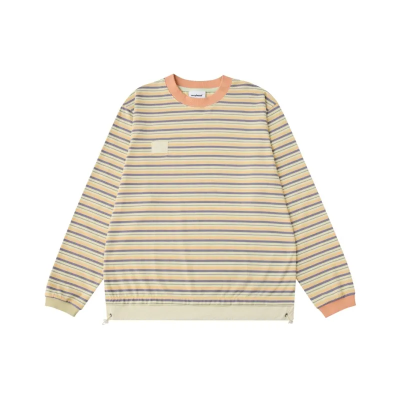 Norybrand 24FW Break Loose Series T Shirt Unisex Light Yellow-0