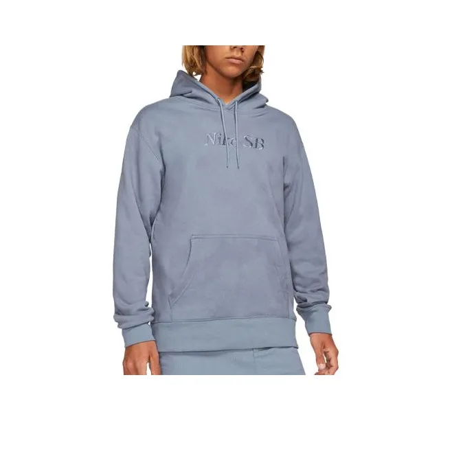 Nike Sweatshirts Men Gray Slate Blue/Gray Slate Blue-0