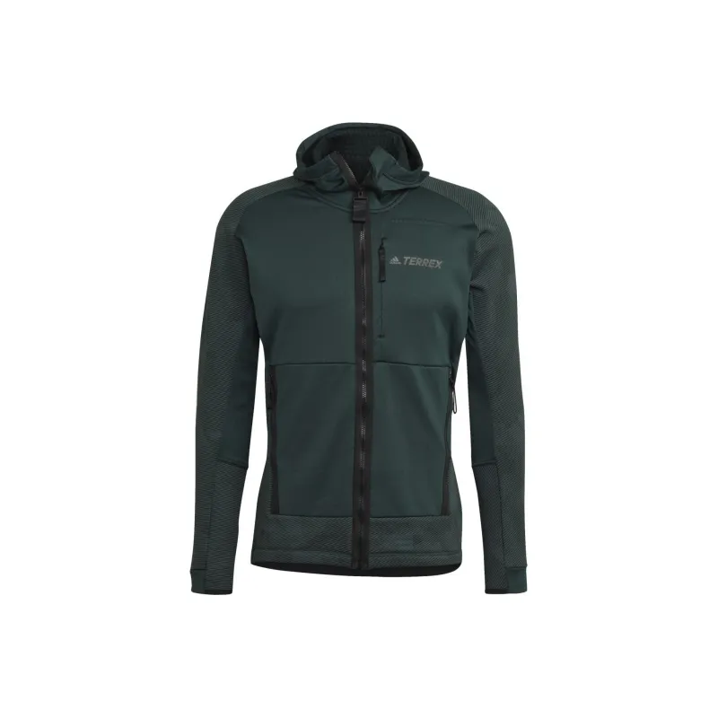 Adidas M TX FLOOCE HDJ Sweatshirt Men's Olive-0