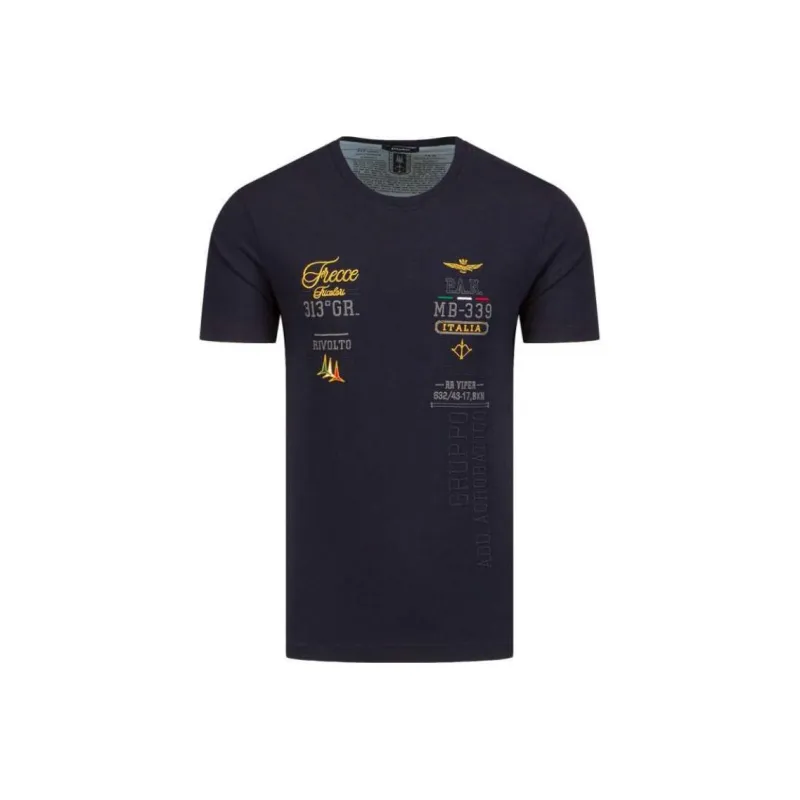 AERONAUTICA MILITARE SS24 T-Shirt Men's Marine Blue-0