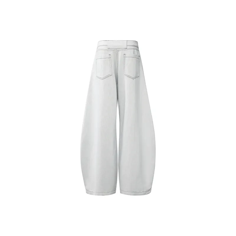 DANGERTIGER Jeans Unisex White-1