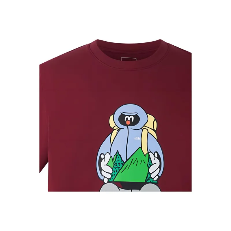 THE NORTH FACE City Outdoor Collection SS25 T-Shirt Unisex Red-2