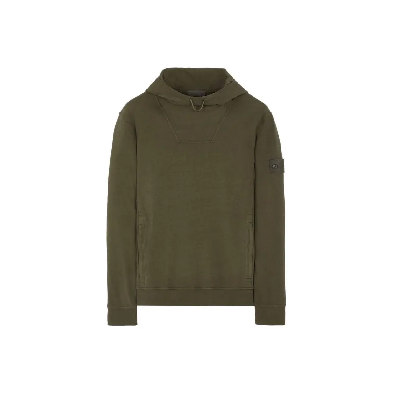 STONE ISLAND Sweatshirt Men's Army Green-0
