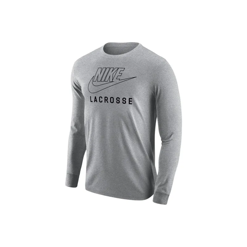 Nike Swoosh Men's Lacrosse Long Sleeve T Shirt-0