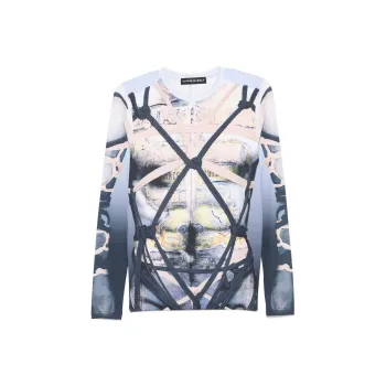 Y/Project Bondage Printed Long Sleeved Top
