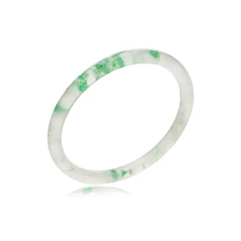 RIXIANGWAN African Emerald Jade Bangles Women's