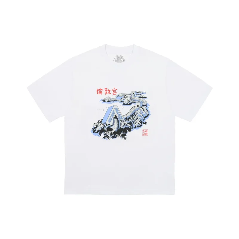 PALACE Great Wall Of Tri Na T Shirt-0
